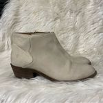 Frye Women's Carson Piping Boot Size 9 Gray Taupe Leather Western Block Heel Photo 1