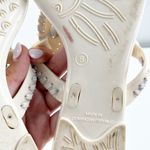 Jack Rogers Georgica Jelly Thong Sandals Cream White 8 Photo 2