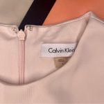 Calvin Klein  Sleeveless Colorblock Scuba Sheath Dress 4 Small Photo 10