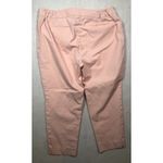 Talbots Chatham Ankle Pants Pink Mid Rise Stretch Women's Size 18W Petite 18WP Photo 1
