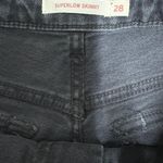 Levi's  Black Grey Superlow Skinny Cargo Jeans  Photo 7