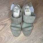 New! DV by Dolce Vita Praiya Faux Suede Espadrille Wedge Sandals Olive Women’s 7 Green Photo 4