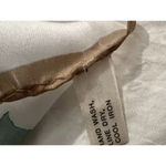 I. Shalom Womens Fashion Scarf White Floral Italian Made Authenti Square Vintage Photo 3