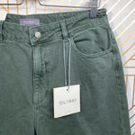 DL1961  Hepburn High‎ Waist Crop Wide Leg Jeans Photo 4