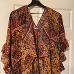 Ecote Ecoté {Urban Outfitters} long rustic ruffle kimono Photo 1