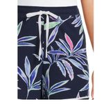 secret treasures  Womens Sleep Shorts Size Small 4-6 Navy Floral Pockets New Photo 2