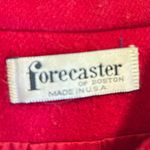 Pendleton  OF Boston women 82%  VTG Red peacoat U S A. Photo 7