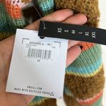 Hurley  ladies pullover cozy argyle crewneck sweater size medium Photo 5