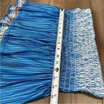 Lucky In Love 14” Paradise Smocked High Waist Blue‎ Print Tennis Skirt Size M Blue Size M Photo 7