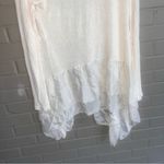 Tempo Paris NWT  100% Silk Ruffle Cardigan Made in Italy S Photo 7