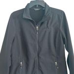 Eddie Bauer  Black Shaded Crosshatch Softshell Zip Up Jacket Large Photo 10