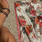 Becca by Rebecca Virtue Floral Crochet Lace Slit Wide Leg Swim Cover Size Small Photo 8