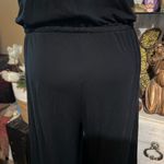 Lauren Ralph Lauren jumpsuit drawstring waist size M Black Size M Photo 6