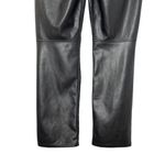 Gap Black Super Soft Faux Leather Vintage Slim High Rise Pants Photo 7