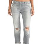 Mother Skinny Jeans The Dropout in Holy Smokes Womens Size 27 Gray Crop … Photo 2