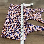 Sage Collective Violet Multi Print Racerback Sports Bra Size Medium Photo 7