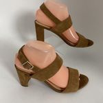 Franco Sarto Rumi Sandals Womens 7.5 M Tan Brown Leather Feminine High Heels Photo 3
