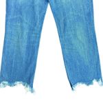 We The Free Free People Jeans Sz 29 Maggie Mid Rise Straight Leg Distressed Boho Casual Crop Photo 5