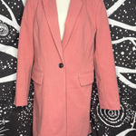 BCBGMAXAZRIA Womens Coat Pink Size L Photo 0