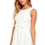 Lulu's Off White Skater Dress Size XS Photo 1