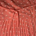 Vintage Marty Gutmacher Peach Polka Dot Floral Pleated Skirt & Blouse Set Sz 12P Photo 9