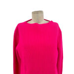 Generation Love  Sadie Cashmere‎ & Wool Asymmetric Sweater Hot Pink Medium Photo 2