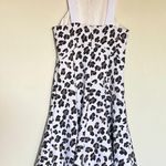 Cushnie et Ochs snow leopard print stretch-neoprene fit and flare dress size 8 M Photo 3
