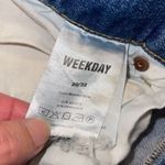 Weekday Womens Body High Rise Bleecker Cone Mom Jeans Light Wash Size 29 Photo 6