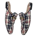 Gucci Princetown Tweed Mules Horsebit Gardenia Ink Blue Size 36.5 Photo 6