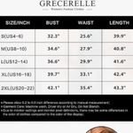 GRECERELLE Women Casual Ruffle Short Sleeve Wrap V Photo 4