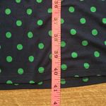 Boden Eleanor Jersey Midi Dress Size‎ US 10 Navy Kelly Green Dot Casual Summer Photo 1