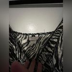 Victoria's Secret Victoria’s secret Vintage Y2K Zebra Print Slip Dress with Lace Trim hem Size L Photo 4