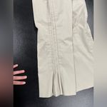 Akris Punto  Khaki PinTuck Side Panel Cropped Pants Sz 6 Photo 5