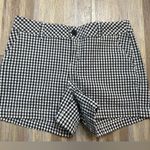 Maurice's Navy & White Gingham Shorts, Women's Size 7/8 Photo 0