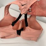Nike Dri-Fit Pink Mesh Halter Wireless Sports Bra Size Medium Photo 3