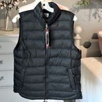 32 Degrees Heat Black Puffer Vest Ski Jacket Full Zip  Womens Medium Sleeveless Photo 1