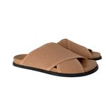 Everlane  The ReKnit Form Crossover Sandal Caramel Tan Size 10 NWOB Photo 2