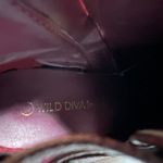 Wild Diva Dominic Buckle Heel Booties Size 8 Western Trendy Colorful Bohemian Photo 8