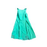 Amanda Uprichard  Silk Fit and Flare Midi Dress Green S Photo 5