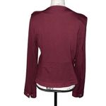 Marc New York  Andrew Marc maroon zip up jacket medium Photo 3