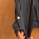 Forever 21 teal cropped jacket woman’s size small Photo 3