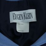 Eugen Klein Blue Wool & Cashmere Button Up Coat Womens Size 14 Photo 2