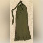 NEW Significant Other Lucile Draped Maxi Dress in Pesto AU 12 US 8 Green Photo 2