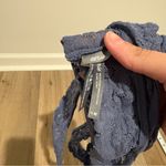 Aerie Softest Lace Criss Cross Racerback Bralette blue size medium Photo 4