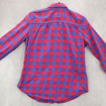 Hollister  Red Flannel Plaid Vintage Y2K Gingham Buffalo 90s Urban Shirt Large Photo 7