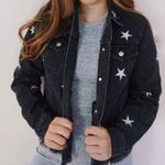 STAR BLACK DENIM JACKET Photo 0