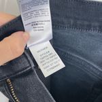 MOTHER Denim MOTHER • The Insider Crop Two Step Fray jeans ankle Not Guilty black flare Photo 8