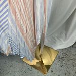 Cotton Candy LA  Strapless Striped‎ Dress Womens Medium Beachy Coastal Rayon Photo 3