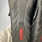 Rieker‎ patent leather shoes size 38 Black Photo 7