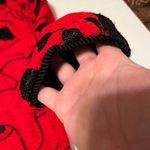 Vintage Allure 80s 90s Boutique Red Black jacket coat‎ blazer Abstract Office Photo 6